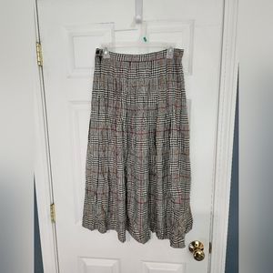Vintage Houndstooth Skirt